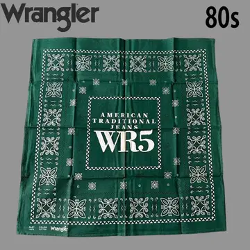 데드스탁 80s Wrangler 랭글러 그린 반다나 A