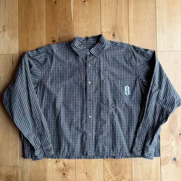 BEAMS SSZ 빔즈 에스에스지 단장 체크 셔츠