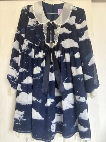 Angelic Pretty misty sky OP 리본 덤