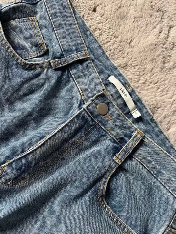 nugn clutch 부츠컷 데님 라이트 블루