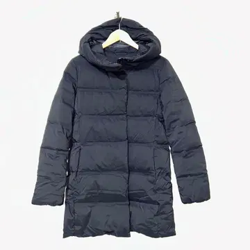 시착만 한 유니클로 심리스 다운 숏코트 S 블랙