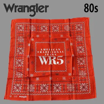 데드스탁 80s Wrangler 랭글러 오렌지 반다나 A