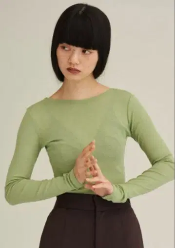 ENOF cotton long sleeve T shirt M
