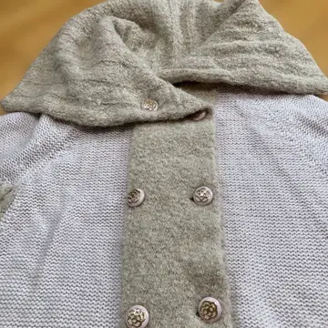 CLATHAS 베이지 판초 38