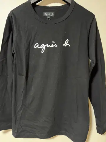 agnis b. 블랙 롱 슬리브 T셔츠 Taille 1