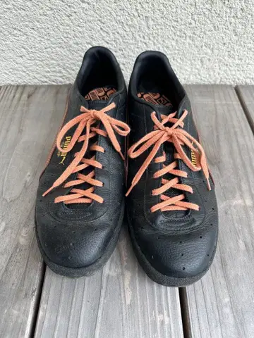 PUMA Tramp 스니커즈 블랙/오렌지