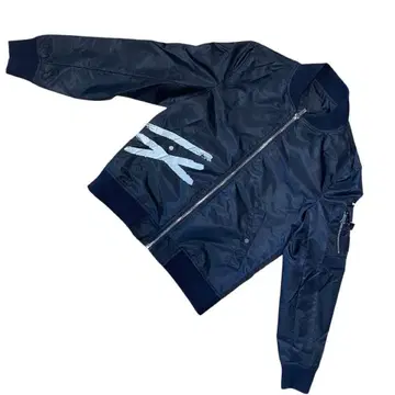 노나곤 빅뱅 MA-1 플라이트 자켓 충전솜 블루종