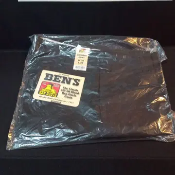 새상품 BENDAVIS 오리지널 BEN'S 팬츠 W36 L30 블랙