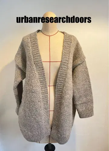 urbanresearchdoors 페루 베이지 니트 가디건