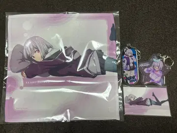 그리드맨 신죠 아카네 굿즈 세트 캔뱃지 키링 크로스