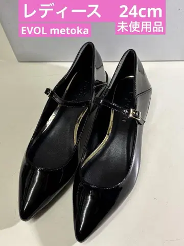 EVOL metoka 여성용 플랫슈즈 미사용품