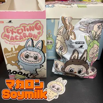 새상품 POP MART 팝마트 라브브 마카롱 소이밀크 Soymilk