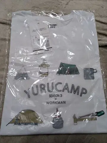 유루캠 WORKMAN 콜라보 T셔츠
