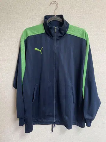 Puma 네이비/그린 저지