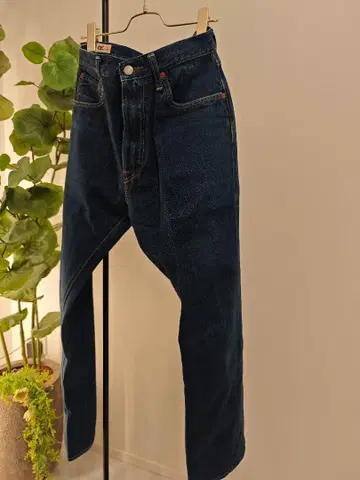 45rpm 다크 블루 하이웨스트 데님 32 사이즈