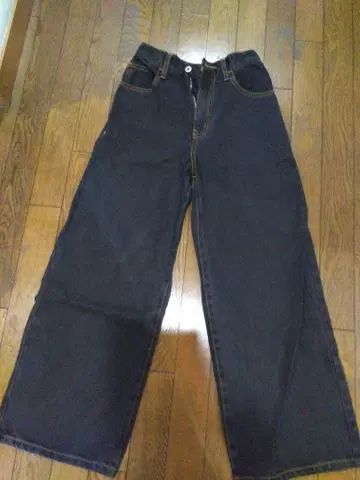 스픽 앤 스팬 와이드 데님 새상품급