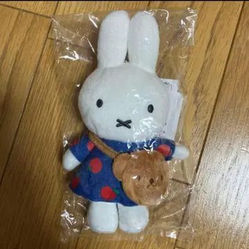미피 스타일 보리스 미니백 마스코트 키체인 사과