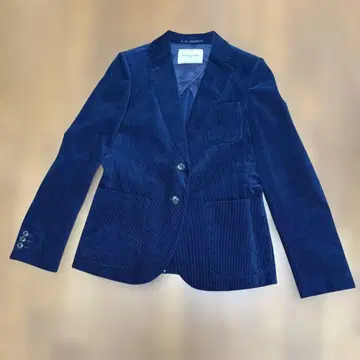 UNITED ARROWS 네이비 코듀로이 테일러드 자켓 40