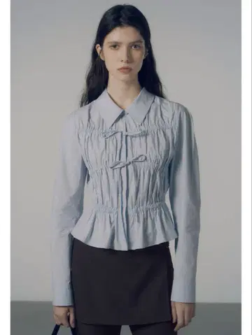 RAIVE 한국 리본 셔츠 블라우스 MUSINSA 레이브 SLY