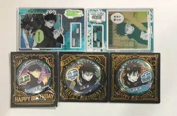 주술회전 후시구로 메구미 생일 캔뱃지 명장면 디오라마 피규어