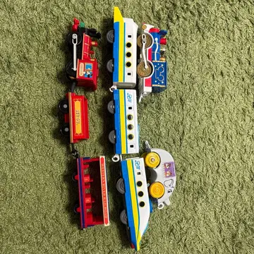 디즈니 프라레일 시리즈 기차 세트 7량