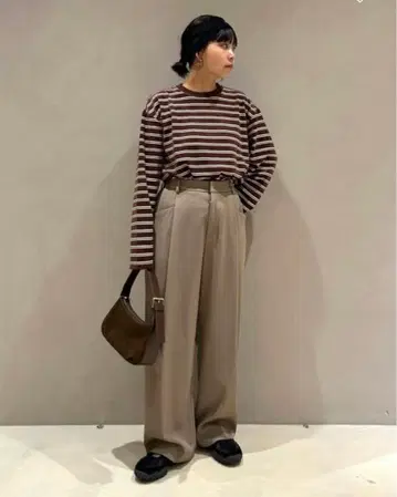 BEAUTY&YOUTH UNITED ARROWS 금기 벨로아 보더 T셔츠