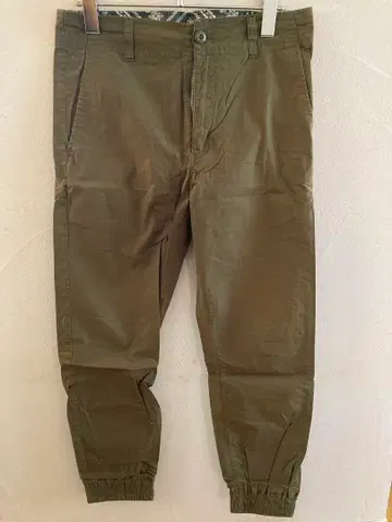 BEAMS HEART 조거 팬츠 S 올리브