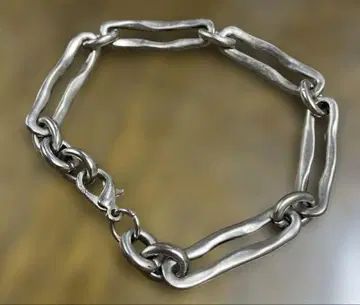 실버 체인 팔찌 조정 가능