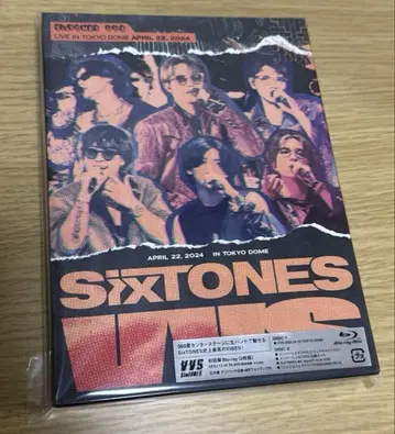 SixTONES VVS 초회 한정판 Blu-ray