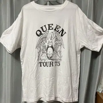 QUEEN TOUR 75 티셔츠