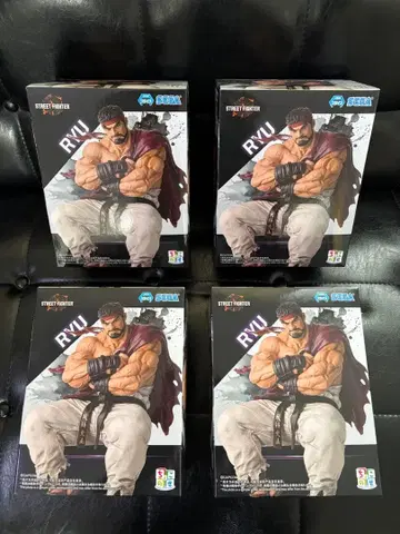 스트리트 파이터 6 쵸코노세 프리미엄 피규어 '류' 4개 새상품