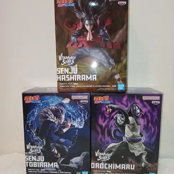 NARUTO VIBRATION STARS 나루토 피규어 3점 묶음 판매