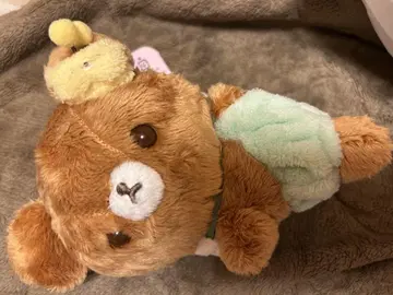 택 포함 새상품 리락쿠마 차이로이코구마 baby 봉제 인형