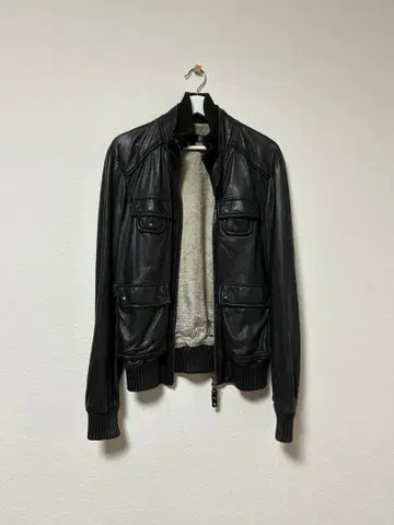 Just Cavalli 가죽 자켓 남성용