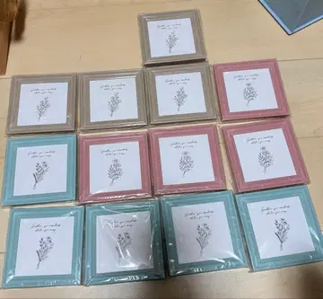 사진 프레임 9cmX9cm 13점 세트