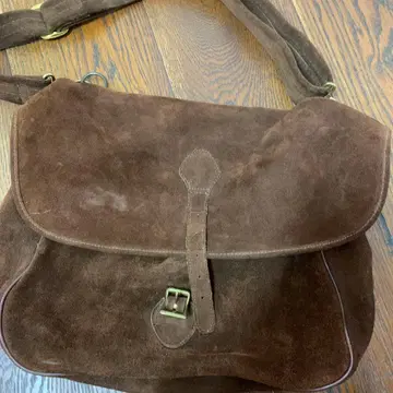 L.L.Bean 뮤제트백 스웨이드 숄더백 브라운