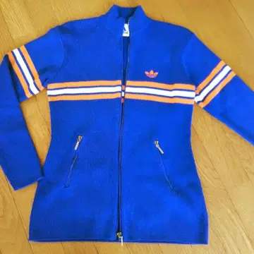 빈티지 구제 의류 90's adidas 드라이버 니트 자켓