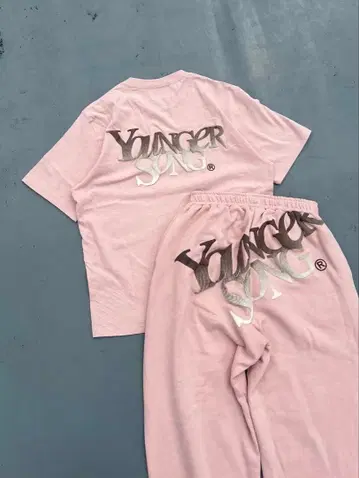 Younger Song 핑크 셋업 XL