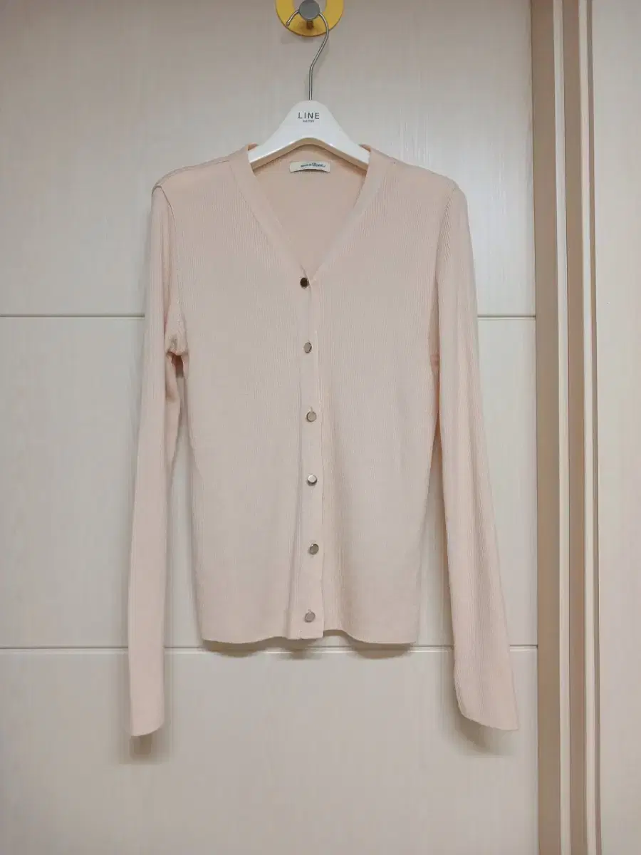 Roem Delicate Ribbed Knit Cardigan