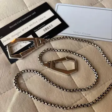 Velvet Lounge 더블 헥사곤 와이어 지갑 체인