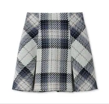 snidel 로빙 체크 미니 스커트