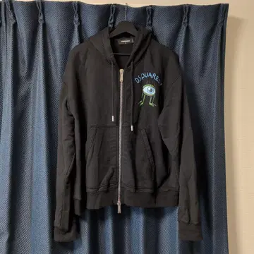 디스퀘어드 새상품 정품 지퍼 후드티