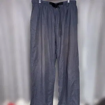페이드 그라미치 린넨 코튼 와이드 팬츠