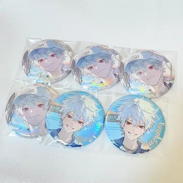 니지산지 쿠츠하 Blue Memories 캔뱃지