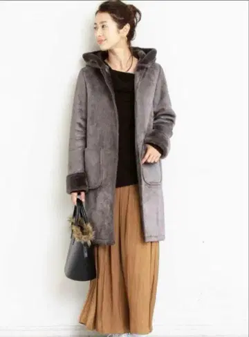 EAUTY&YOUTH UNITED ARROWS 무스탕 코트 새상품급