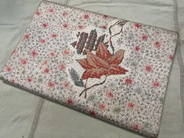 핑크 백합? 장미? 하치오지 명선 직물 옷감