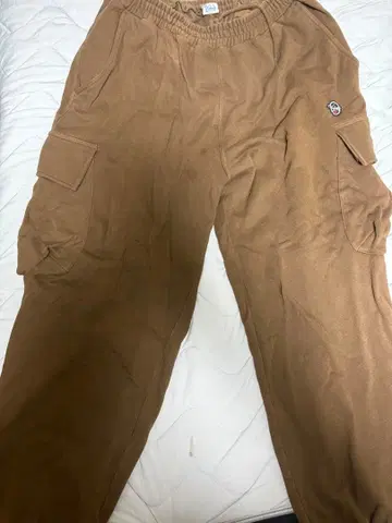 Keboz 브라운 카고 스웨트 팬츠 XXL