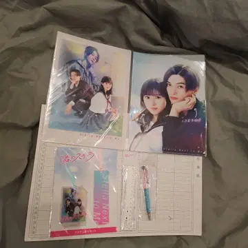 이웃집 스텔라 클리어 파일 & 클리어 책갈피 & 볼펜 & 눈금자