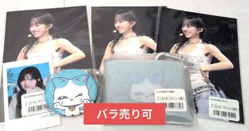 ME:I 카토 코코로 트레이딩 카드 엽서 캔뱃지 클리어 파우치 굿즈 세트