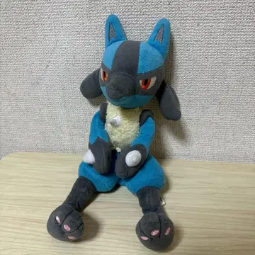 포켓몬 pokemon 봉제 인형 루카리오 산에이